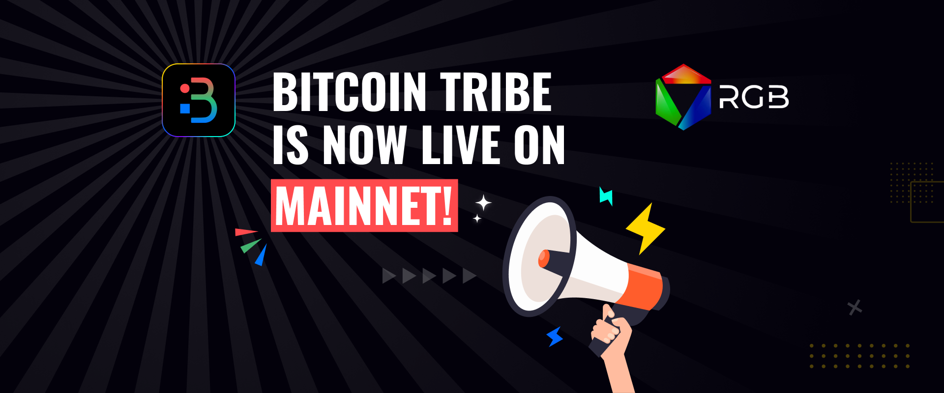 Bitcoin Tribe app download hero banner
